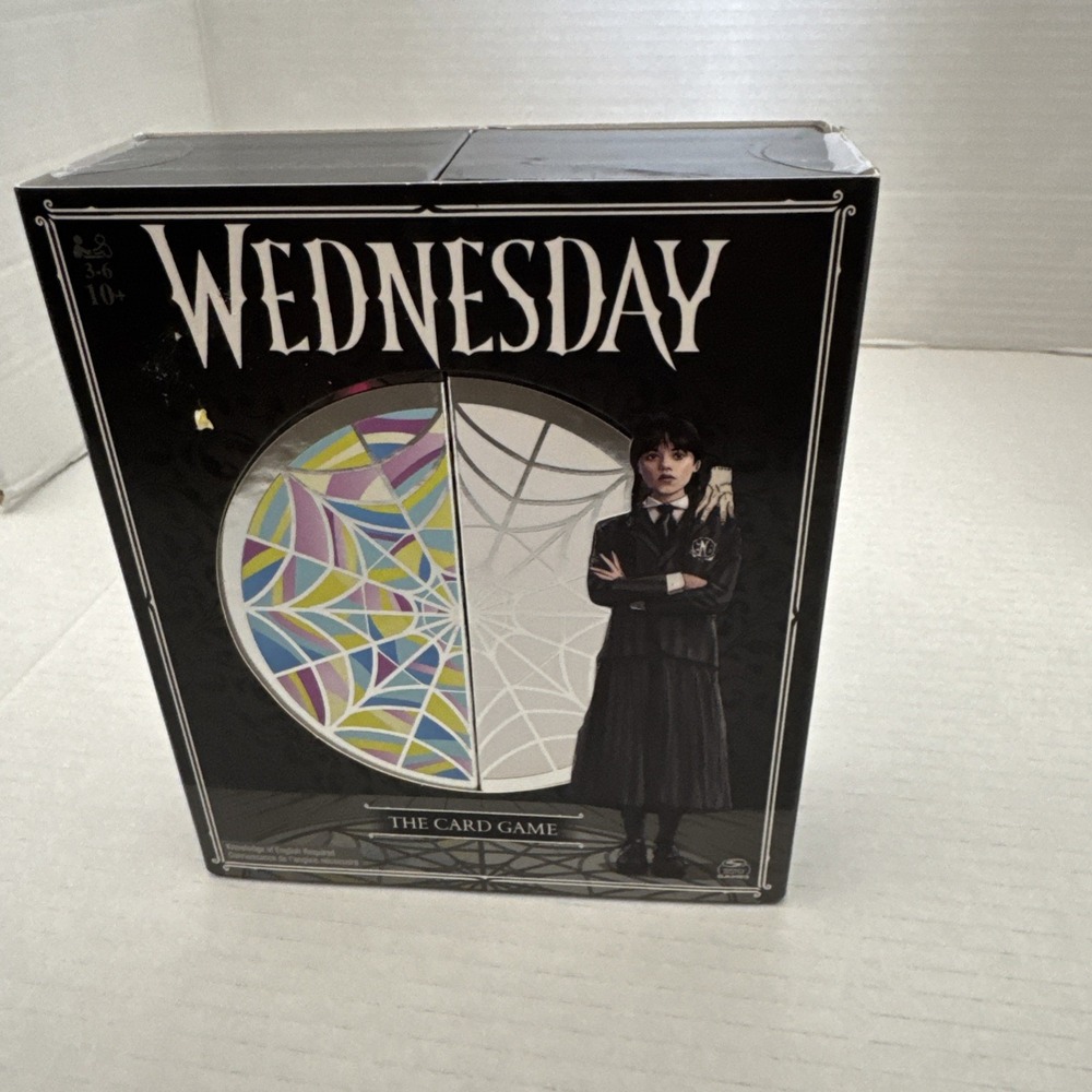 Wednesday Foil Card Game - Addams Family Spin Master Games  New Sealed
